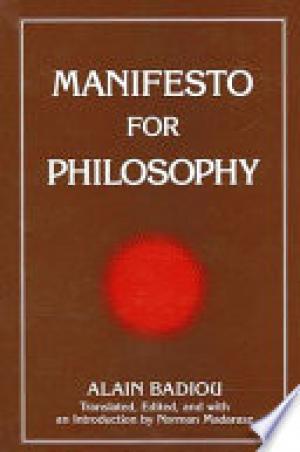 Manifesto for Philosophy